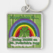 Irisch am St. Patrick's Day Schlüsselanhänger (Vorne)