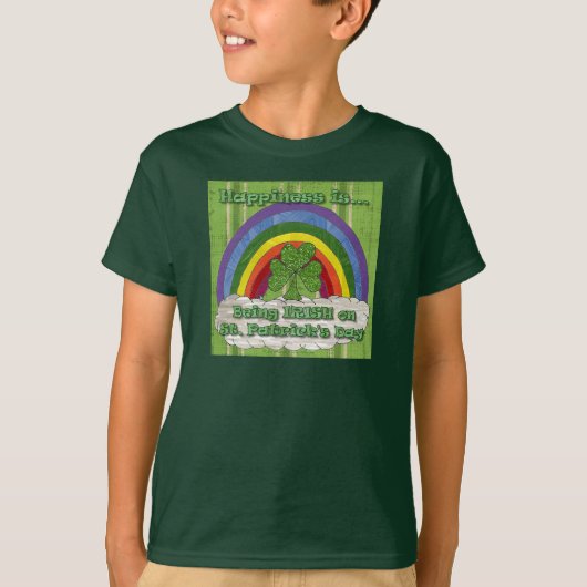 Irisch am St. Patrick's Day T - Shirt (Vorderseite)