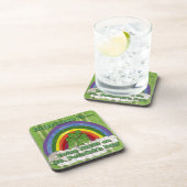 Irisch am St. Patrick's Day Untersetzer (Rechte Seite)