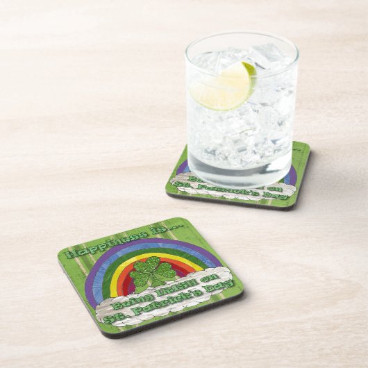 Irisch am St. Patrick's Day Untersetzer (Rechte Seite)