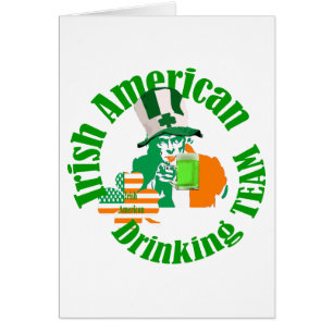 Irisch-amerikanisches Trinkteam