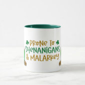 Irisch anfällig für Shenanigans-Tasse Tasse (Zentrum)
