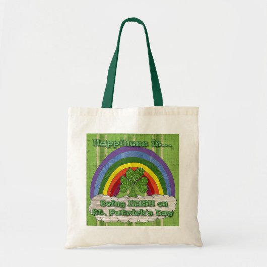 Irisch auf St Patrick's Day Tote Bag sein Tragetasche (Vorne)