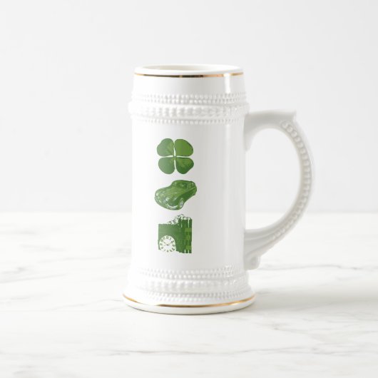 IRISCH. AUTO. BOMBE BIERGLAS (Rechts)