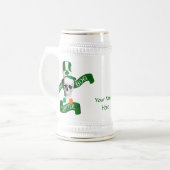 Irisch-Bugtrotter Bierglas (Vorderseite Links)