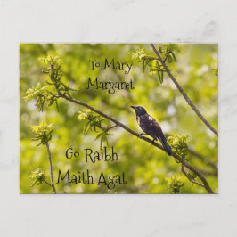 Irisch Danke Karte für die Personalisierung