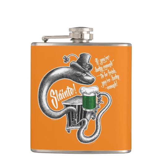 Irisch Flachmann (Vorderseite)