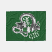 Irisch Fleecedecke (Vorderseite (Horizontal))