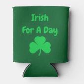 Irisch für einen Tag Dosenkühler (Vorderseite)