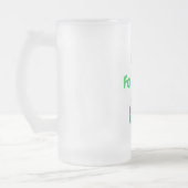 Irisch für einen Tag Mattglas Bierglas (Links)