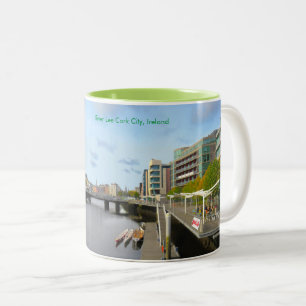 Irisch für Zwei-Tone-Tasse Zweifarbige Tasse