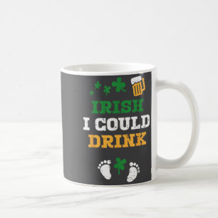 Irisch Ich Könnte Schwangerschaftsankündigung Trin Kaffeetasse