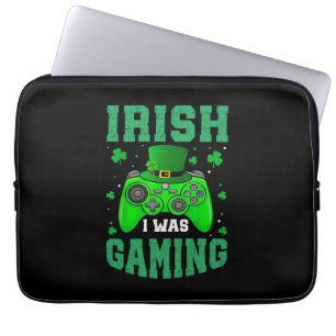 Irisch Ich spielte Laptopschutzhülle