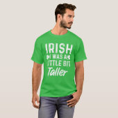 Irisch ich war ein bisschen größer Rainbow St Patr T-Shirt (Vorne ganz)