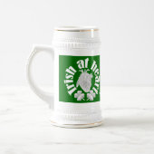 Irisch im Herzen Bierglas (Links)