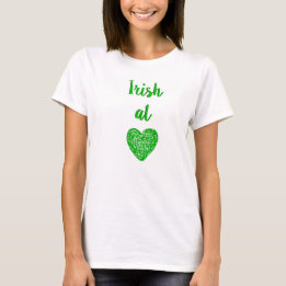 Irisch im Herzen T-Shirt