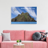 Irisch-Image für Wrapped-Leinwand Leinwanddruck (Insitu (Wohnzimmer))