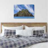 Irisch-Image für Wrapped-Leinwand Leinwanddruck (Insitu (Schlafzimmer))
