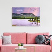 Irisch-Image für Wrapped-Leinwand Leinwanddruck (Insitu (Wohnzimmer))