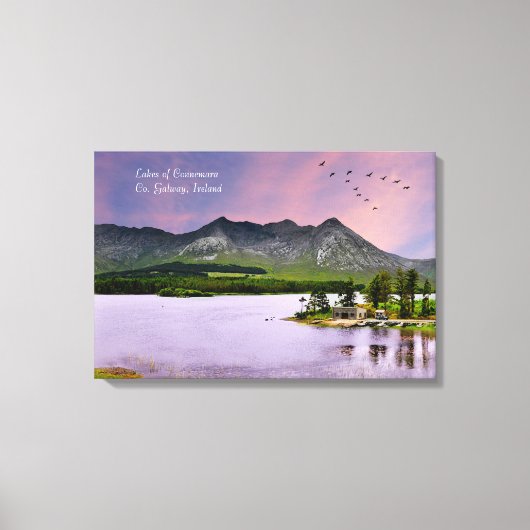 Irisch-Image für Wrapped-Leinwand Leinwanddruck (Vorderseite)