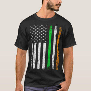 Irisch Irland Flagge Patriotische Amerikanische Fl T-Shirt