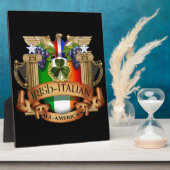 Irisch Italienisch alle Amerikaner Fotoplatte (Seite)