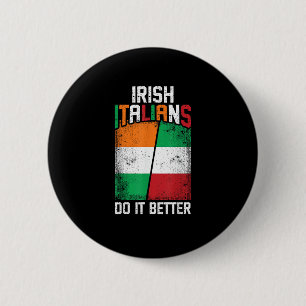 Irisch Italienisch Funny Irish Italians Do It Bett Button