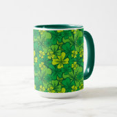 Irisch - Kleeblatt Tasse (VorderseiteRechts)