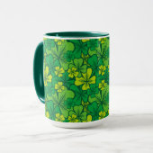 Irisch - Kleeblatt Tasse (Vorderseite Links)
