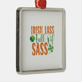 Irisch lasch ornament aus metall (Rechts)