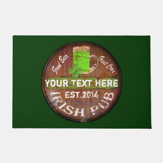 Irisch-Pub Fußmatte (Vorderseite)