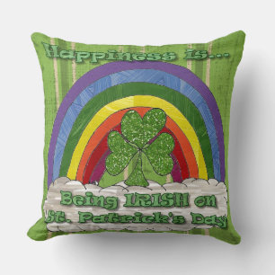 Irisch sein an St. Patricks Tag Kissen