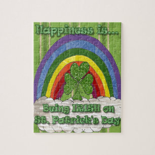 Irisch sein an St. Patricks Tag Puzzle