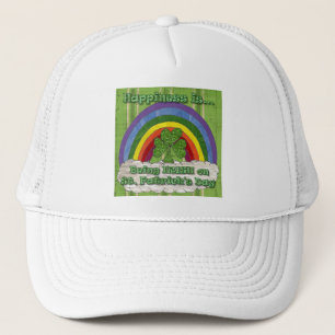 Irisch sein an St. Patricks Tag Truckerkappe