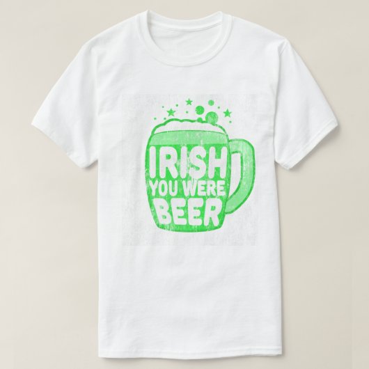 Irisch Sie waren Beer DS T-Shirt (Design vorne)