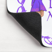 Irisch Stepptanz Mutter - Violett Mousepad (Ecke)