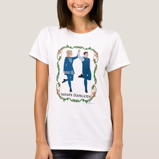 Irisch Stepptänzer T-Shirt (Vorderseite)