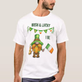 Irisch und Lucky Gnome T-Shirt (Vorderseite)