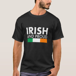 Irisch und stolz Irische Flagge Ire T-Shirt