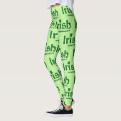 Irisch und stolz leggings (Links)