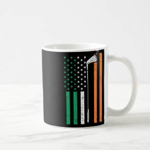 Irisch Us Flag Golf Vintage St Patrick Golfen Patr Kaffeetasse