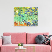 Irisch - Van Gogh - c1889 Leinwanddruck (Insitu (Wohnzimmer))