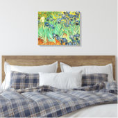 Irisch - Van Gogh - c1889 Leinwanddruck (Insitu (Schlafzimmer))