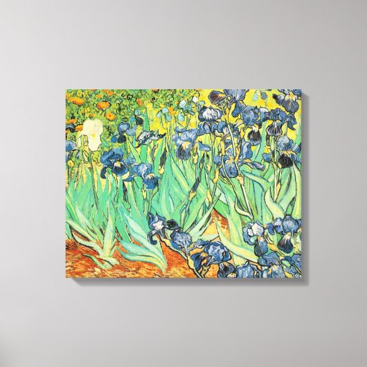 Irisch - Van Gogh - c1889 Leinwanddruck (Vorderseite)