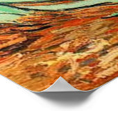 Irisch - Van Gogh - c1889 Poster (Ecke)