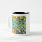 Irisch - Van Gogh - c1889 Zweifarbige Tasse (Vorderseite Links)