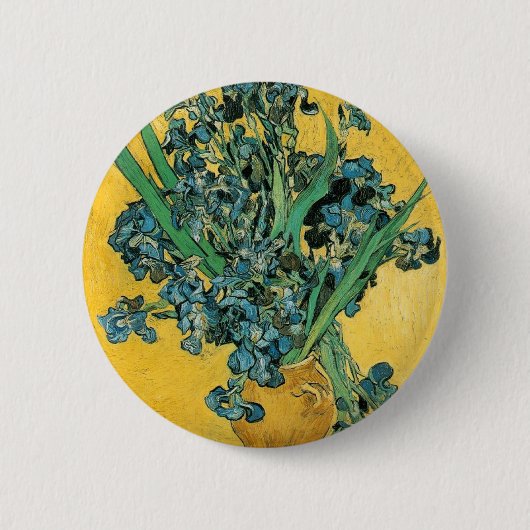 Irisch - Van Gogh - c1890 Button (Vorderseite)