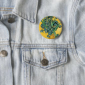 Irisch - Van Gogh - c1890 Button (Beispiel)