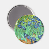 Irisch - Vincent Van Gogh (1889) Magnet (Vorderseite/Rückseite)