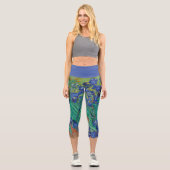 Irisch Vincent van Gogh Capri Leggings (Vorderseite)